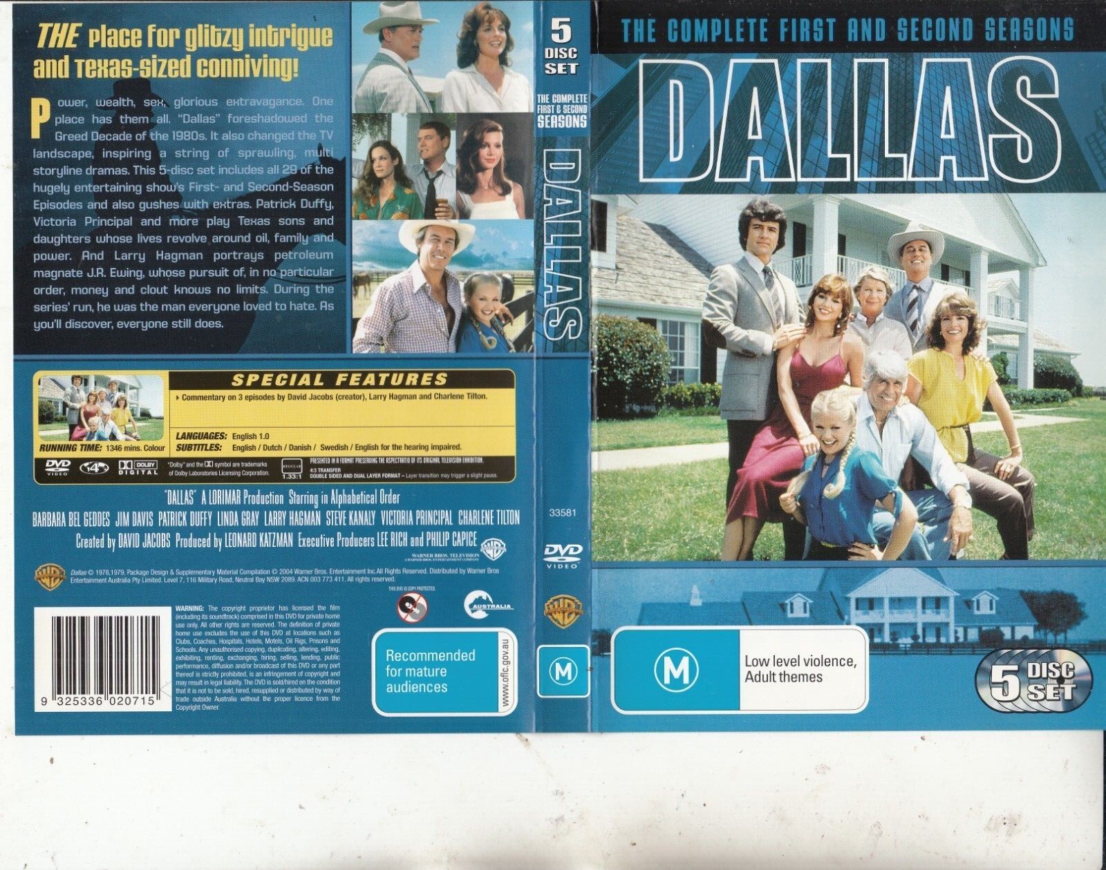 DALLAS 　ダラス　全１４シーズン（1978～1991）　DVD×１０５枚 DALLAS ダラス 全14シーズン（1978～1991） DVD×105枚