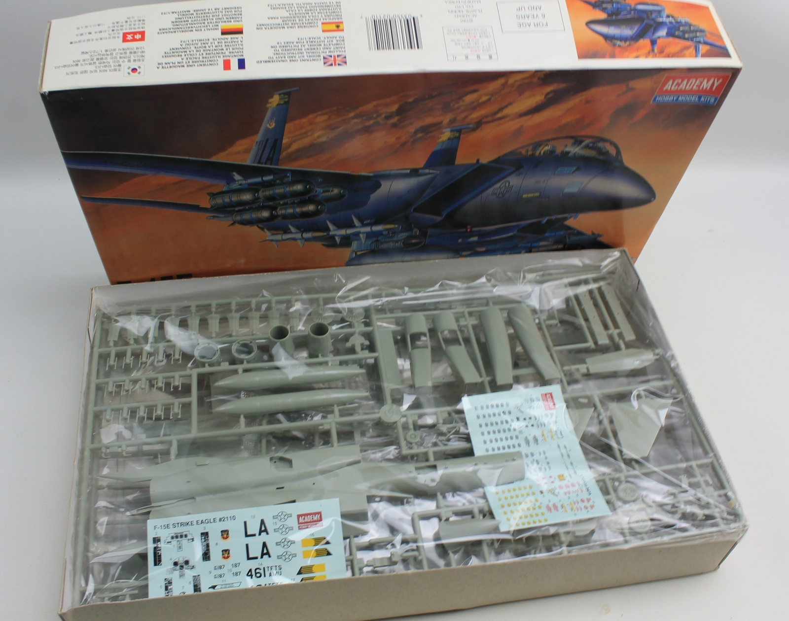 Academy Hobby Model Kits F-15E Strike Eagle 1:72 Scale Model Kit