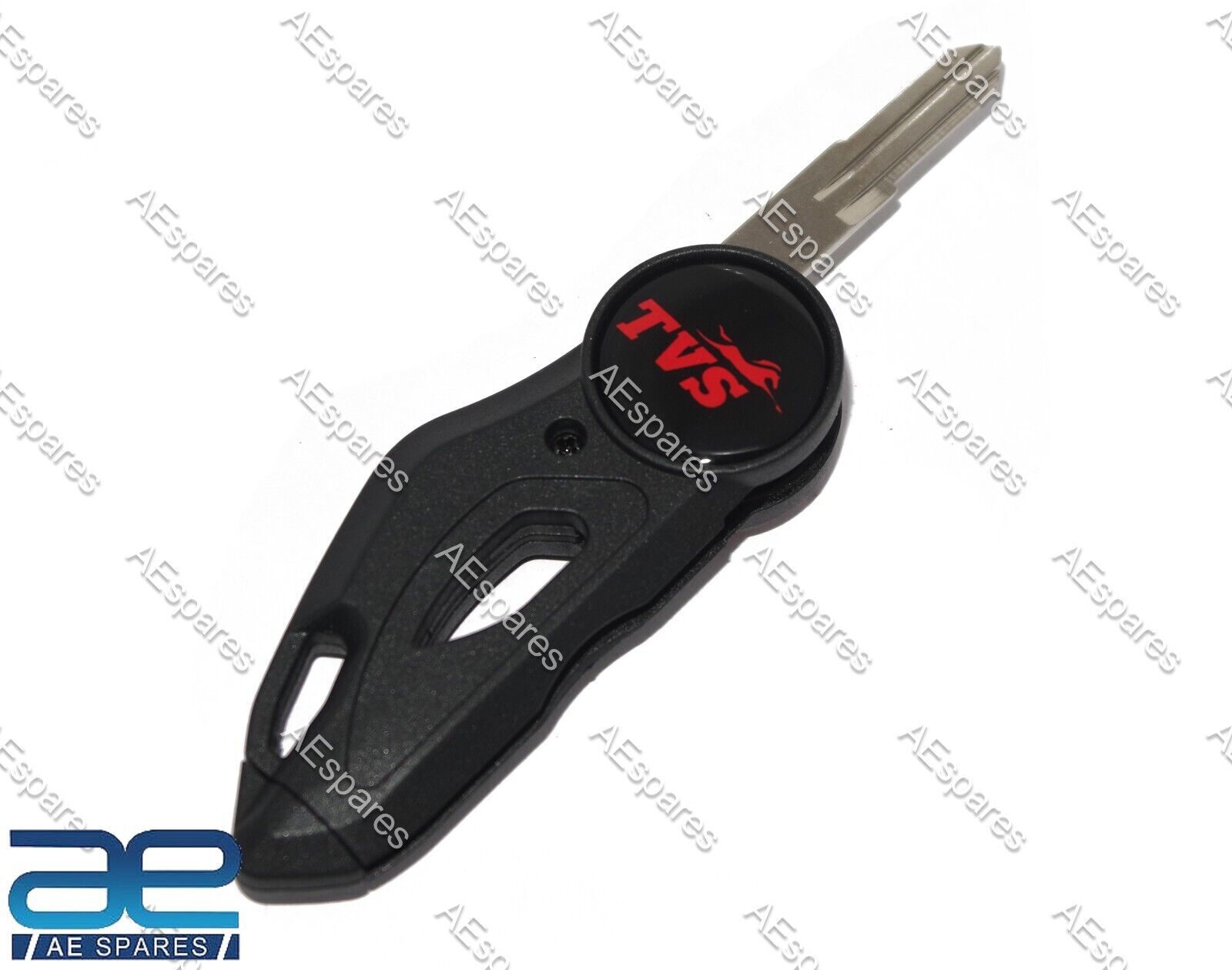 Flip Up Style Right Cut Blank Key Set For TVS Motorcycle