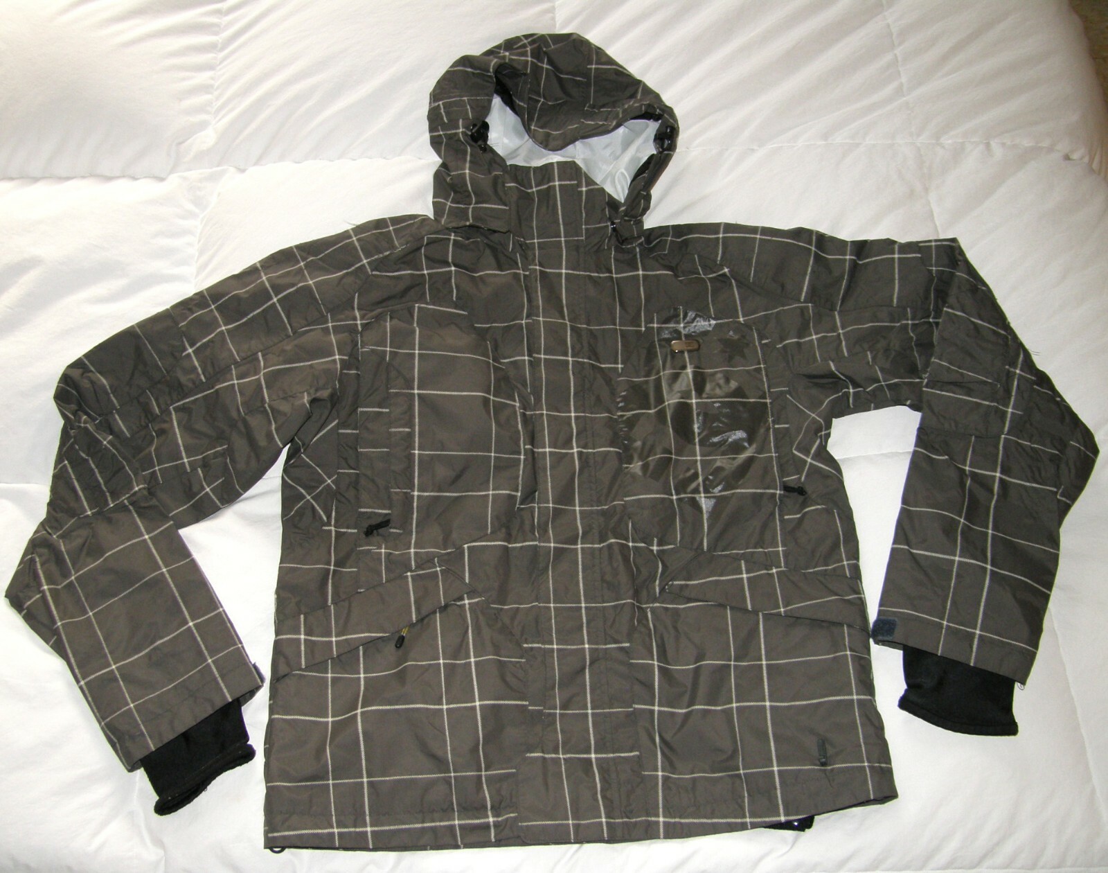 Vintage DC Shoes EXOTEX 10000 series Snowboard Ski Hooded