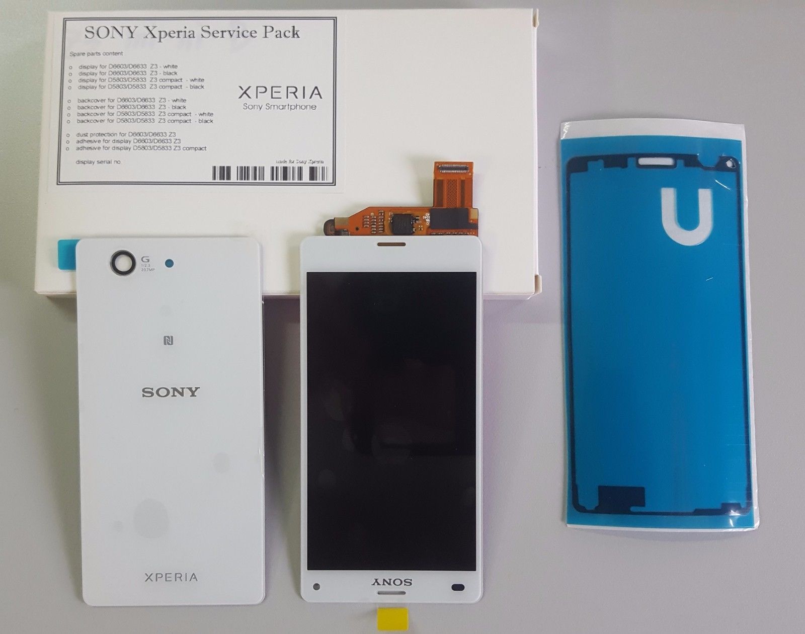 Sony Z3 compact D5803  