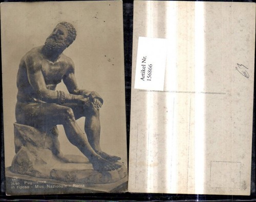 156866,Foto Ak Lazio Roma Rom Pugillatore in riposo Museo Nazionale img