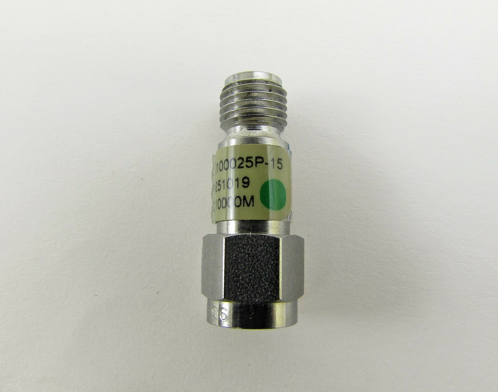 Aeroflex / Weinschel Inc 20100025P-15 Fixed Attenuator, SMA-M to SMA-F, 7.5 dB