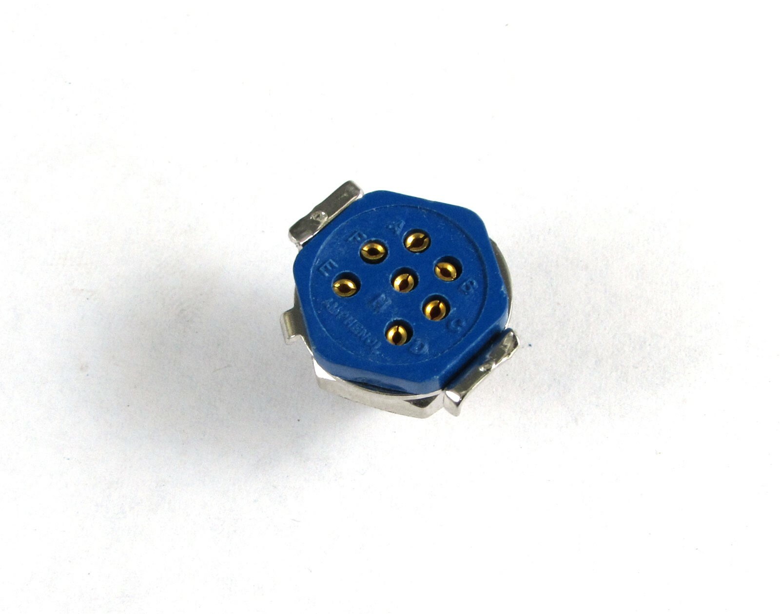 Amphenol 126-198 Miniature Hex Connector Thermoplastic, Solder Cup Terminal