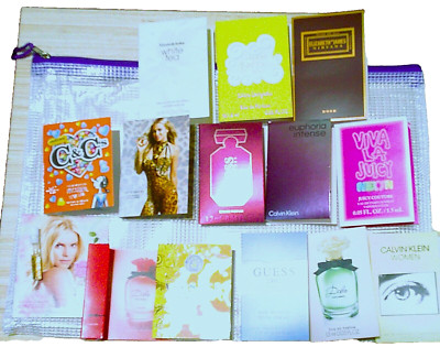 BEST BUYZ 14 DESIGNER FRAGRANCES +LG TOTE AT LOWEST PRICE EVER  DG JUICY C KLEIN