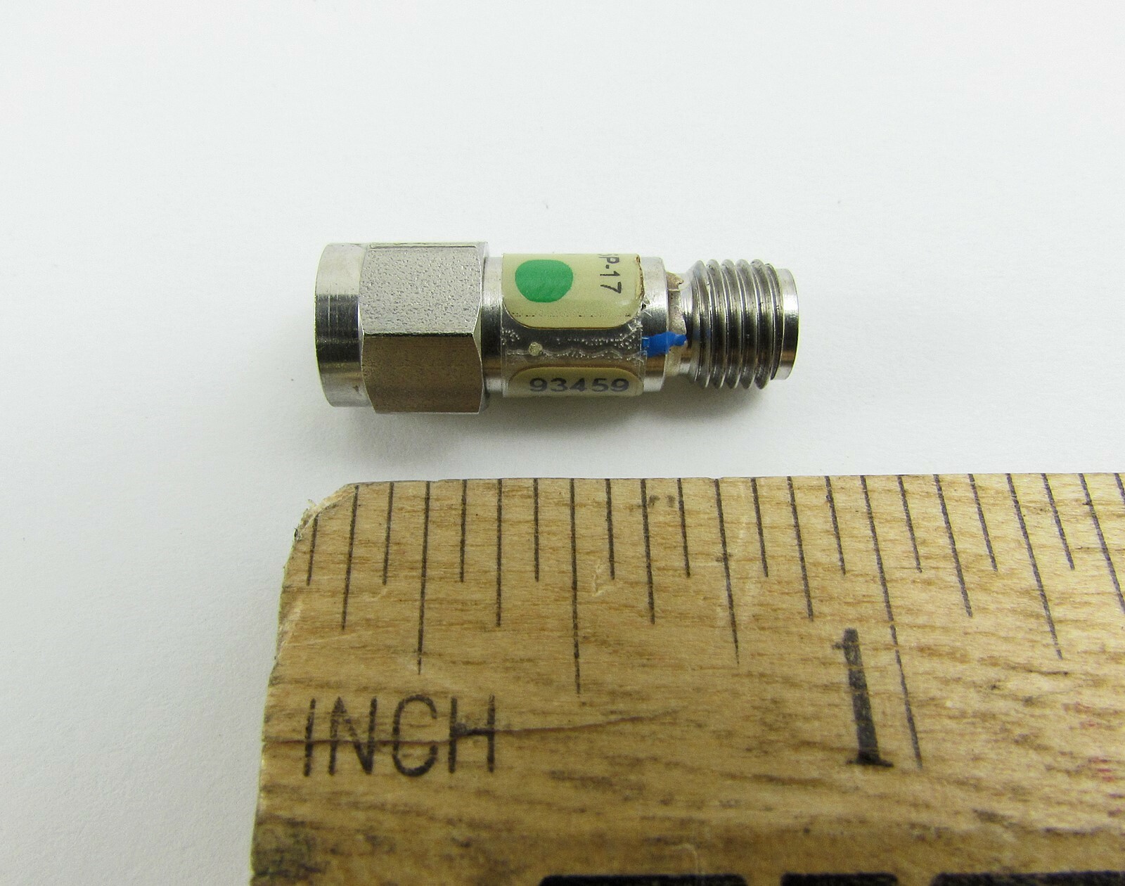 Aeroflex / Weinschel Inc 20100025P-17 Fixed Attenuator, SMA-M to SMA-F, 8.5 dB