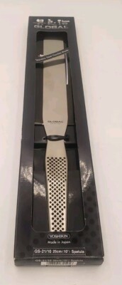 Global Classic Stainless Steel Spatula, 8-Inches Brand New
