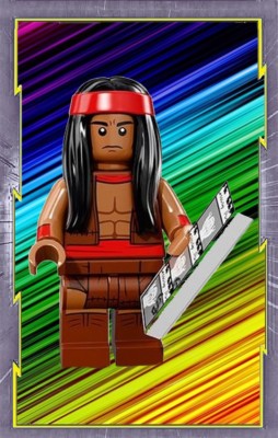 Apache Chief-Légo Minifigures-71020-Batman Movie Série 02-N°15