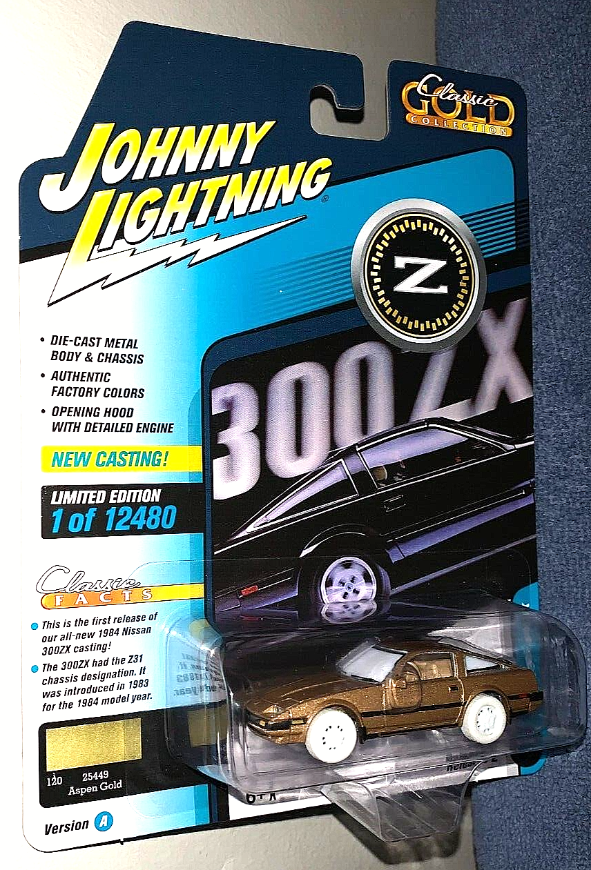 JOHNNY LIGHTNING モパーセット JOHNNY LIGHTNING 2023 CLASSIC GOLD 1984 NISSAN 300ZX WHITE