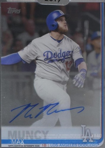 2019topps gypsy queen バラ売り可 2019 Topps Gypsy Queen Autograph GQ Logo Swap #GQA-MM Max