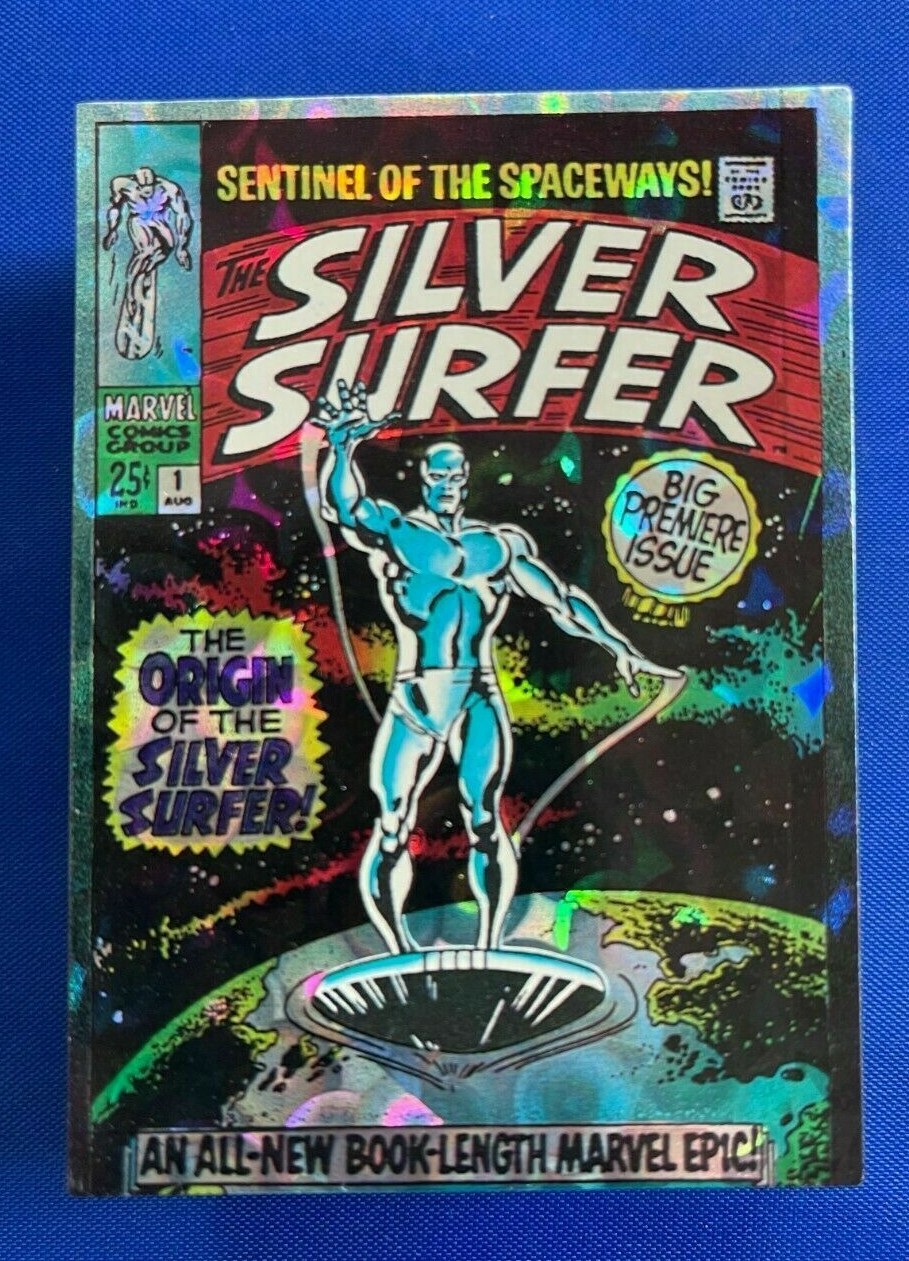 1992 Marvel Silver Surfer Prism Trading Cards COMPLETE BASE