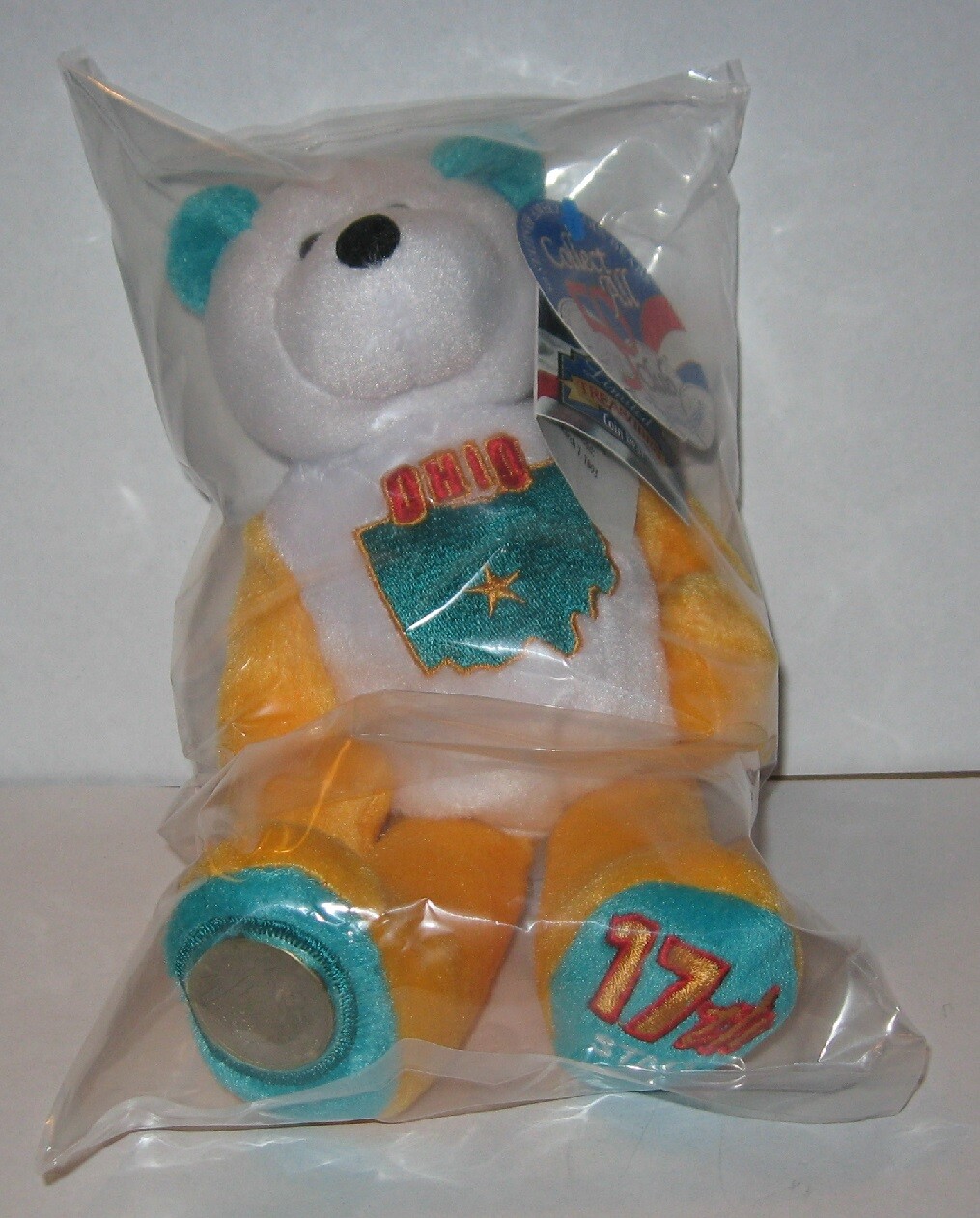 OHIO #17TH COIN BEAR SEALED IN  PLASTIC