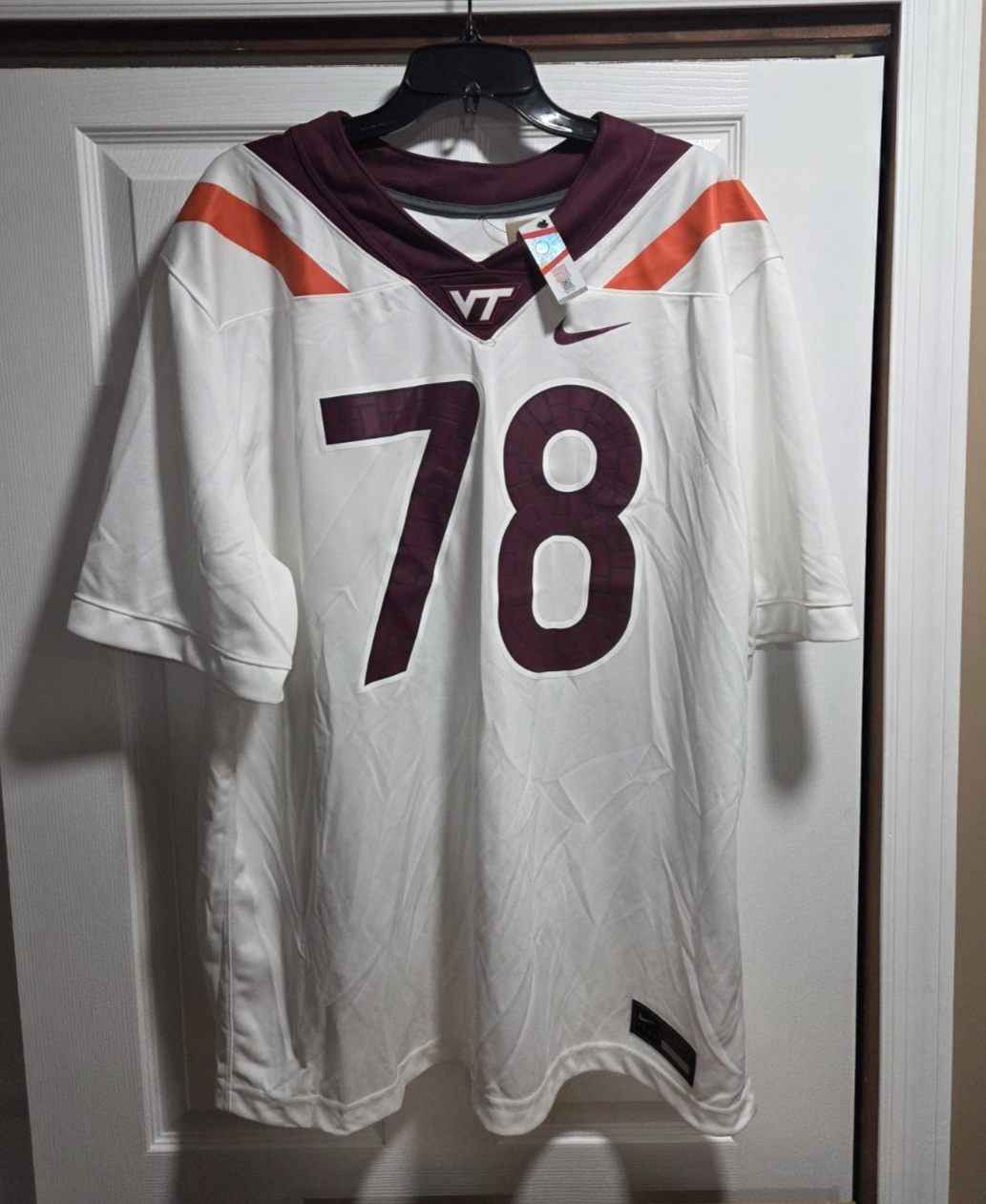 New Nike Bruce Smith Virginia Tech Hokies #78 NCAA Football