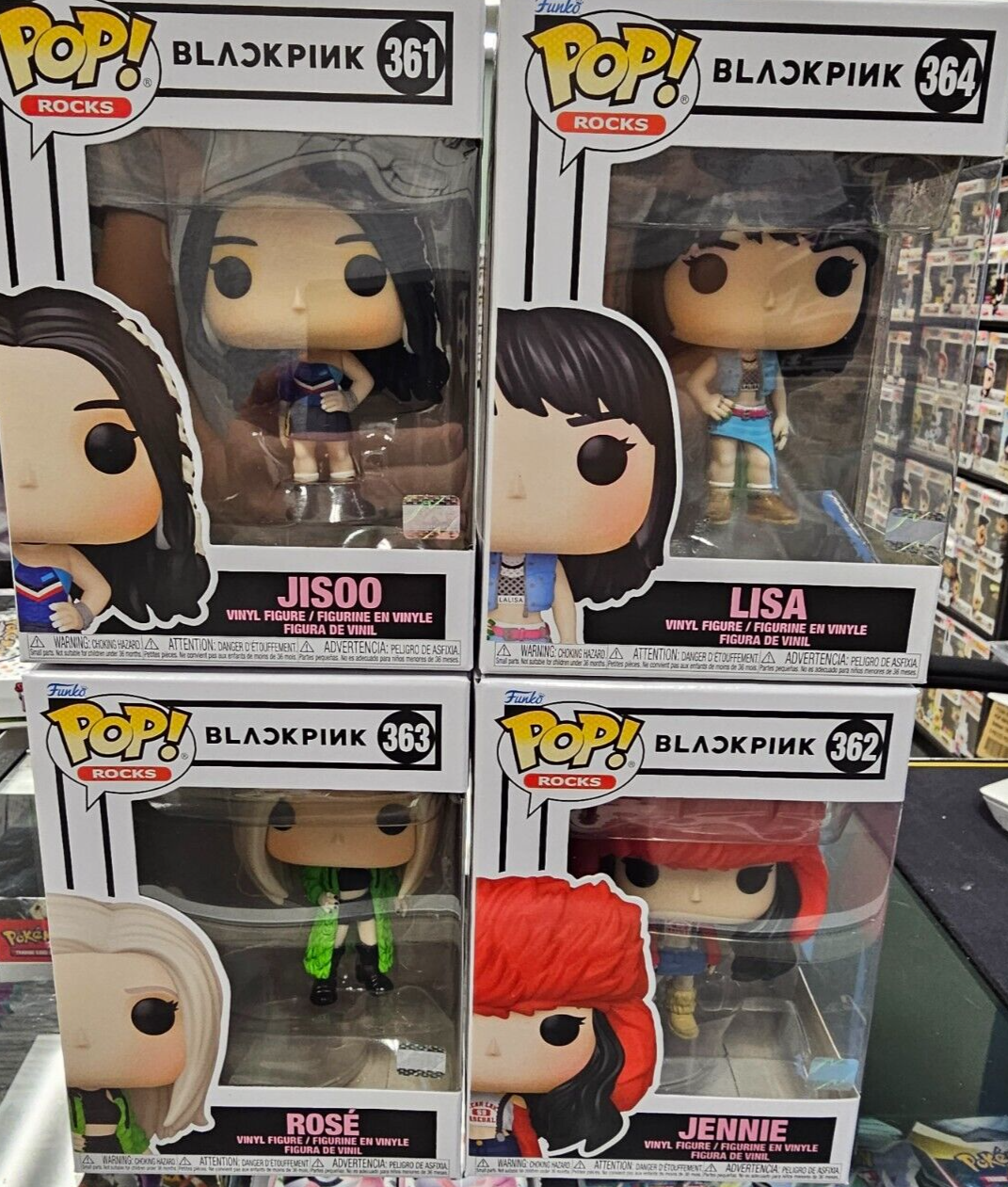 Amazon.com: POP Rocks: Blackpink - Jisoo Funko Vinyl Figure
