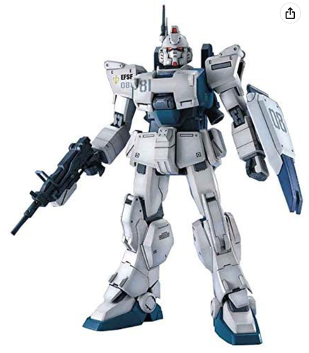 新品 RX-79 ガンダムEz-8 RGM-79 陸戦型ジム MG 1/100 Bandai MG 1/100 RX-79G Ez-8 Gundam Ez8 – Gundamaker