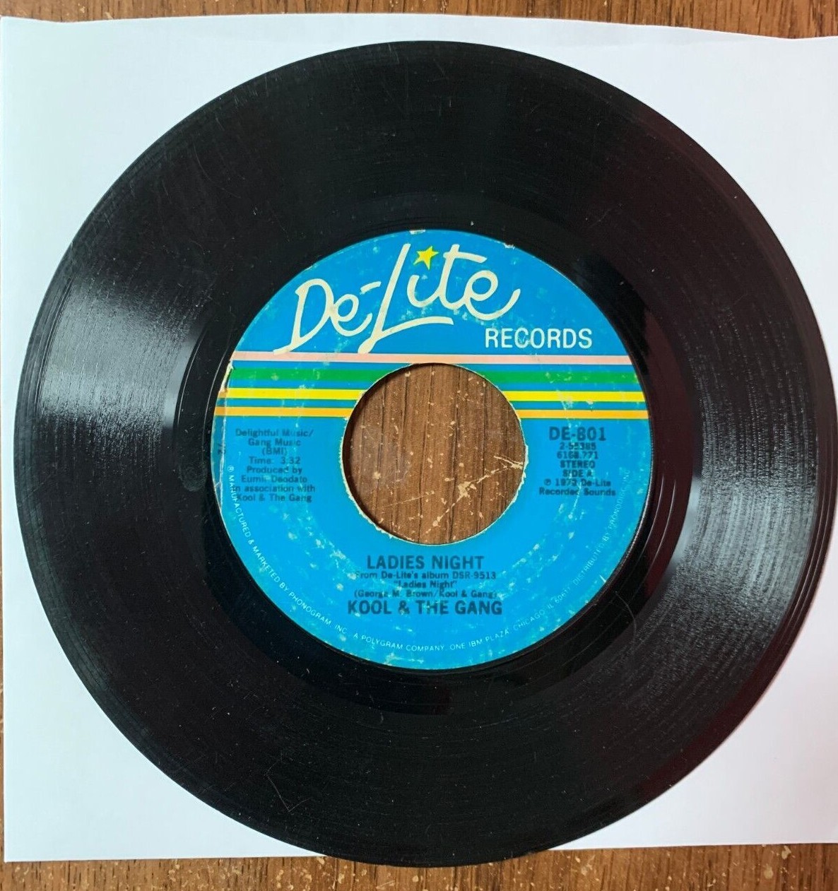 Vintage Kool & The Gang 45 RPM Records Each Sold Separately
