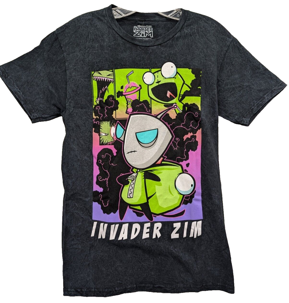 Invader Zim GIR Unzipped Boyfriend Fit Girls T-Shirt Smalll