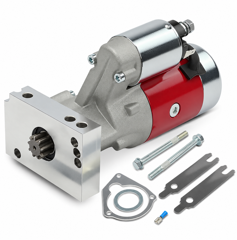 High Torque Starter Motor 12V 2.5KW for Chevy SBC BBC 153 168 Tooth Flywheel