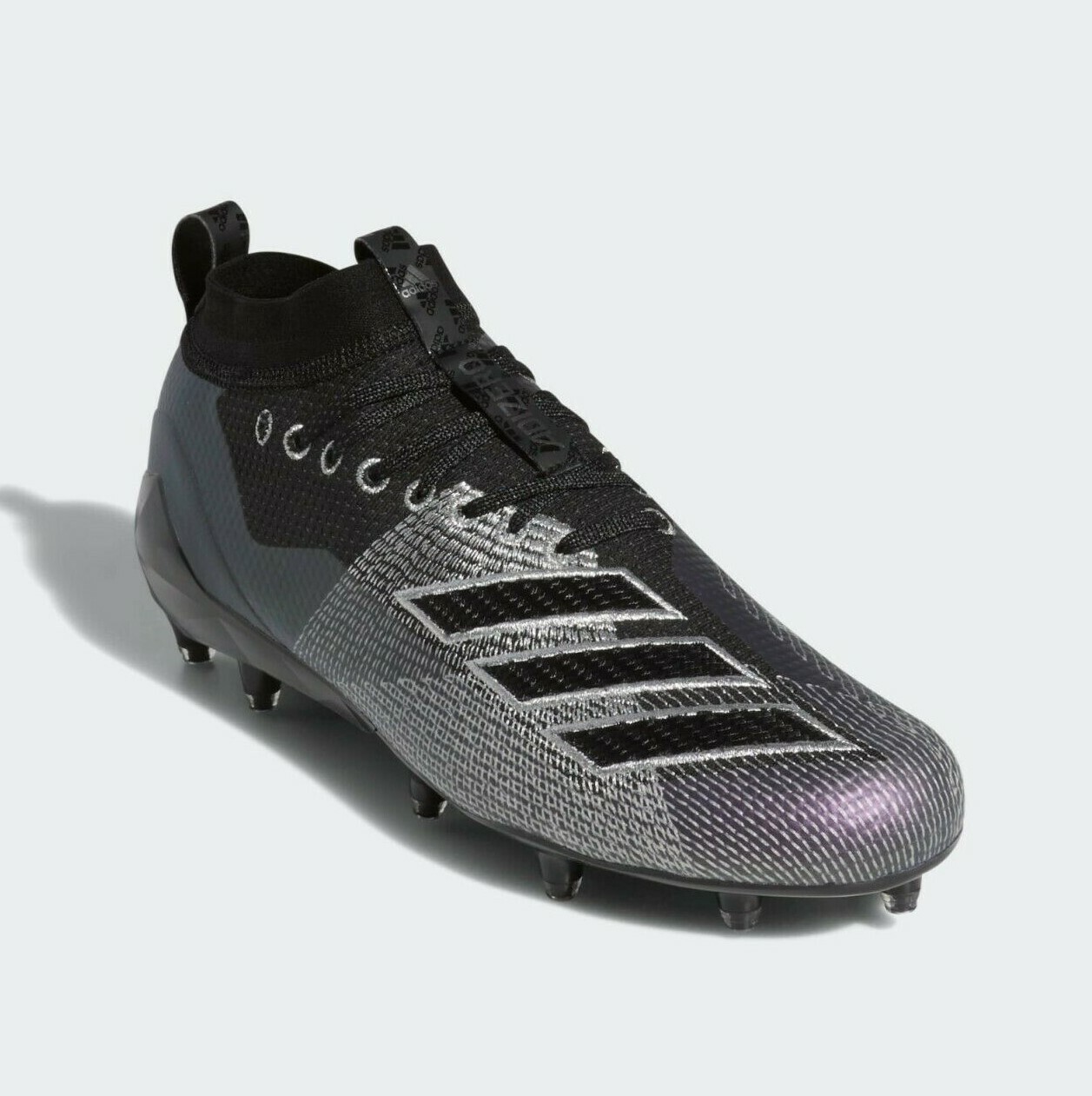 ADIZERO PRIMEKNIT CLEATS BLK 26.0　K Adidas Adizero Primeknit Black Metallic Football Cleats