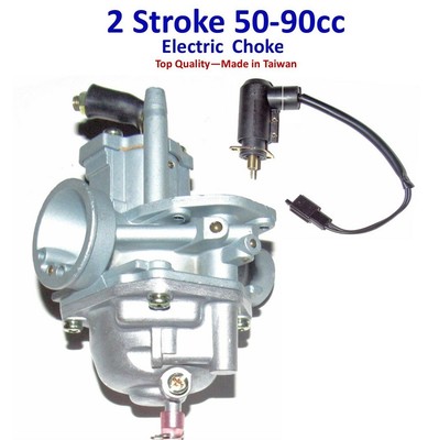 Mikuni Style 18mm 2 Stroke Carburetor Electric Choke E-Ton ATV Scooter Polaris