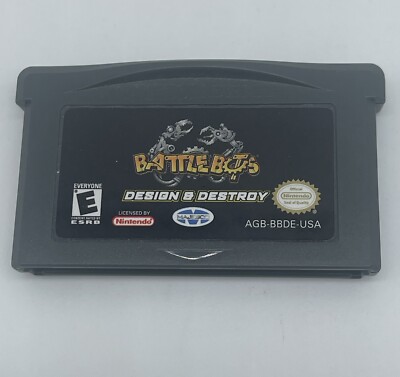 BattleBots Design and Destroy (Nintendo Game Boy Advance 2003) GBA