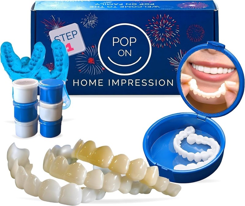Affordable Comfort Fit Veneers | At-Home Dental Impressions Made Easy