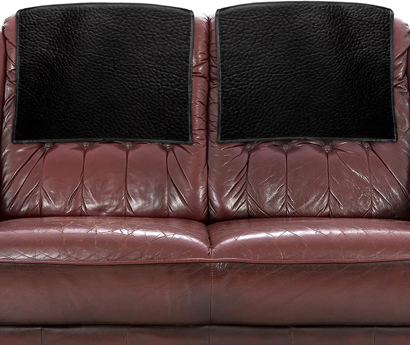 Headrest Cover Faux Leather Furniture Protectors Ch