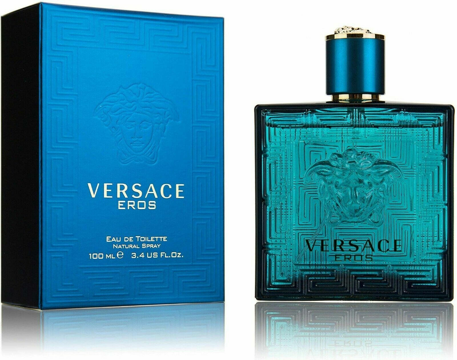 [国内正規品] VERSACE Eros 100ml Eros EDT 100 ml Blue | VERSACE