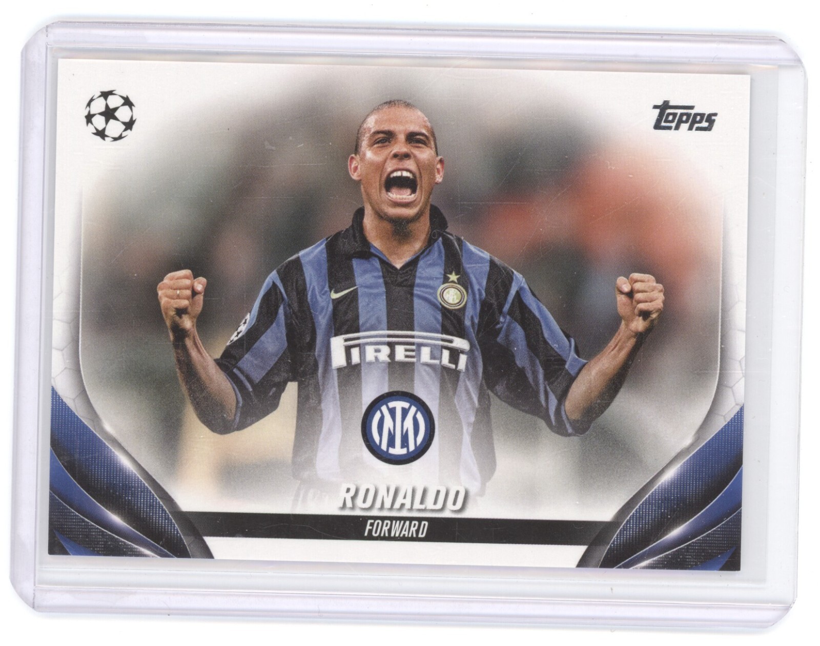 Ronaldo 2023-24 Topps UEFA Club Competition SSP Gold Image
