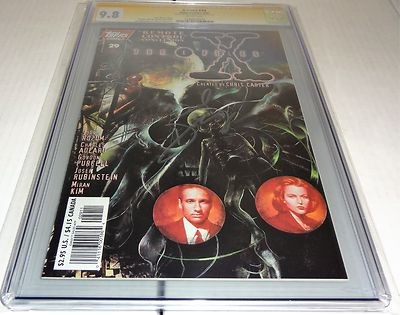 X-Files #29 CGC SS 9.8 Signature Autograph DAVID DUCHOVNY Signed Topps Comics 🔥