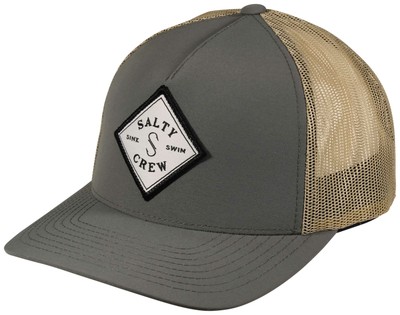 

Кепка Salty Crew Sealine Retro Trucker — темно-серый/коричневый — новинка, Grey