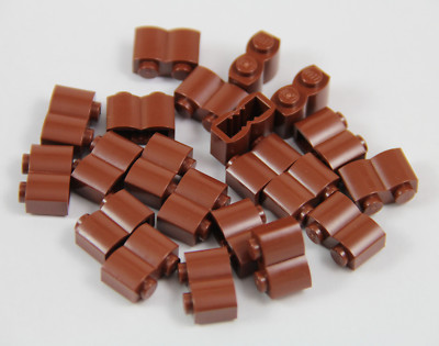 LEGO - 1x2 Bricks Modified - PICK YOUR STYLES & COLORS - Grille Wall Log Lot
