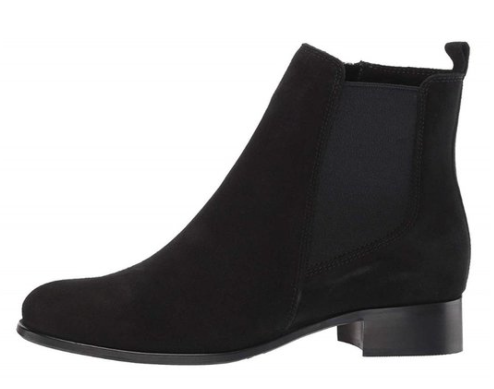 LA CANADIENNE LA CANADIENNE WOMEN'S SUMA PULL ON SUEDE BOOTIE BLACK, SIZE: 8 M