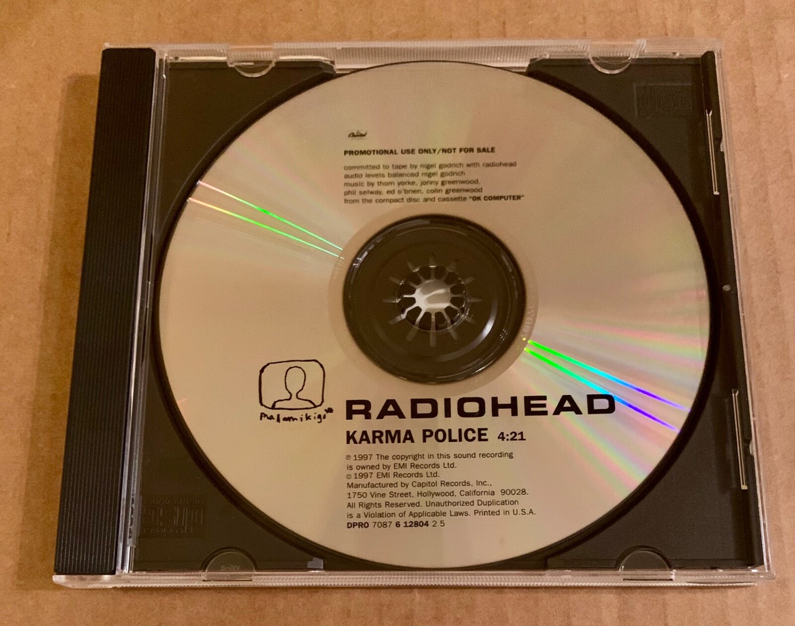 【未使用？】RADIOHEAD LET DOWN & KARMA POLICE Let Down / Karma Police by Radiohead (Single, Alternative