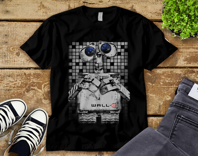 Disney Wall-E Tile Portrait Graphic Unisex Tshirt Adult Shirt 37048