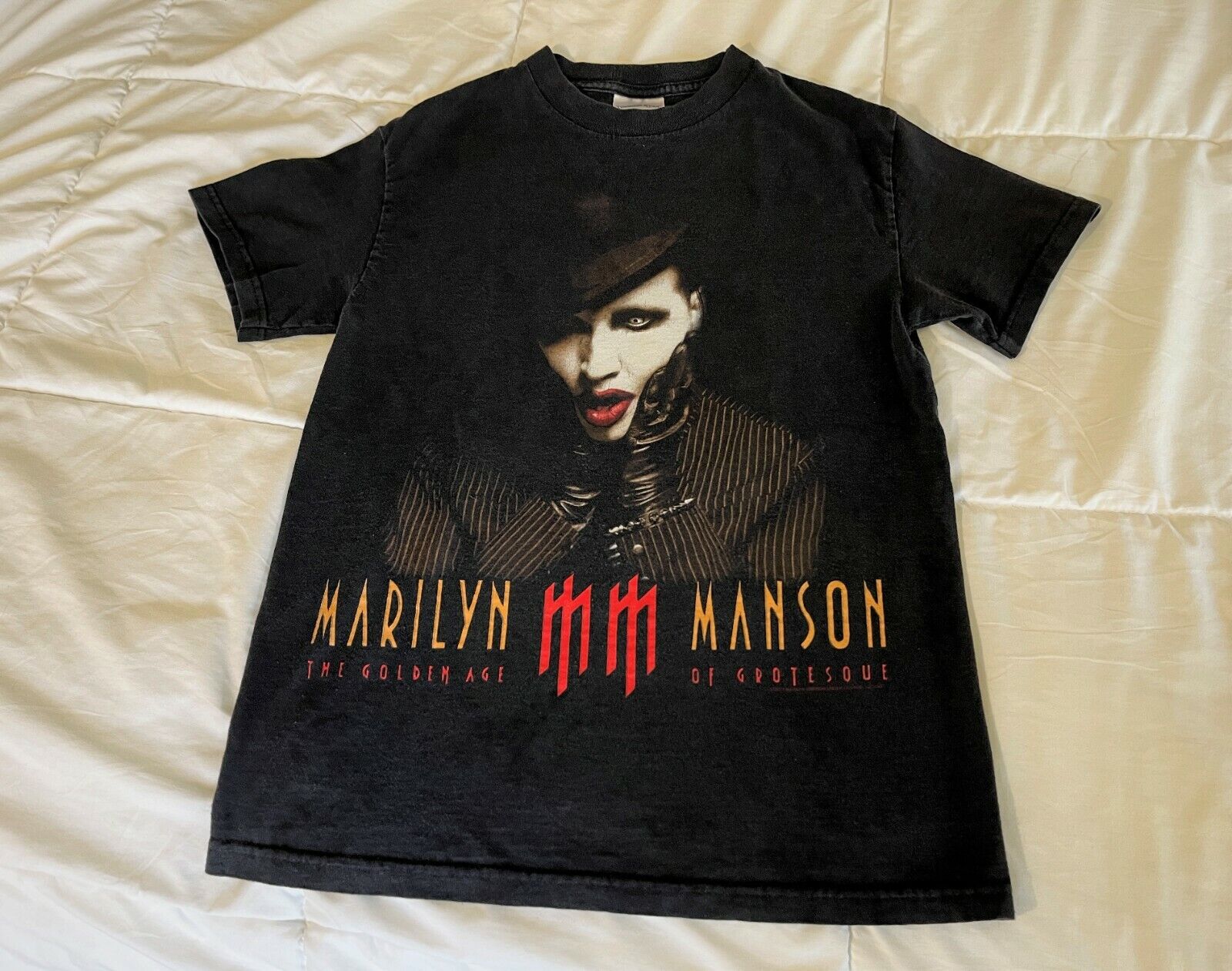 Marilyn Manson The Golden Age of Grotesque 2003 Graphic Tee Marilyn Manson The Golden Age of Grotesque 2003 Graphic Tee