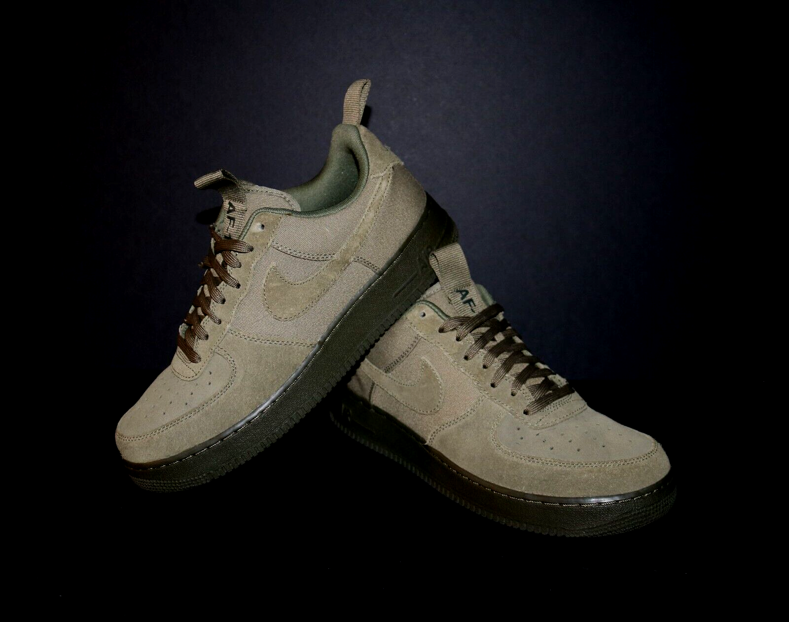 air force 1 low utility olive canvas