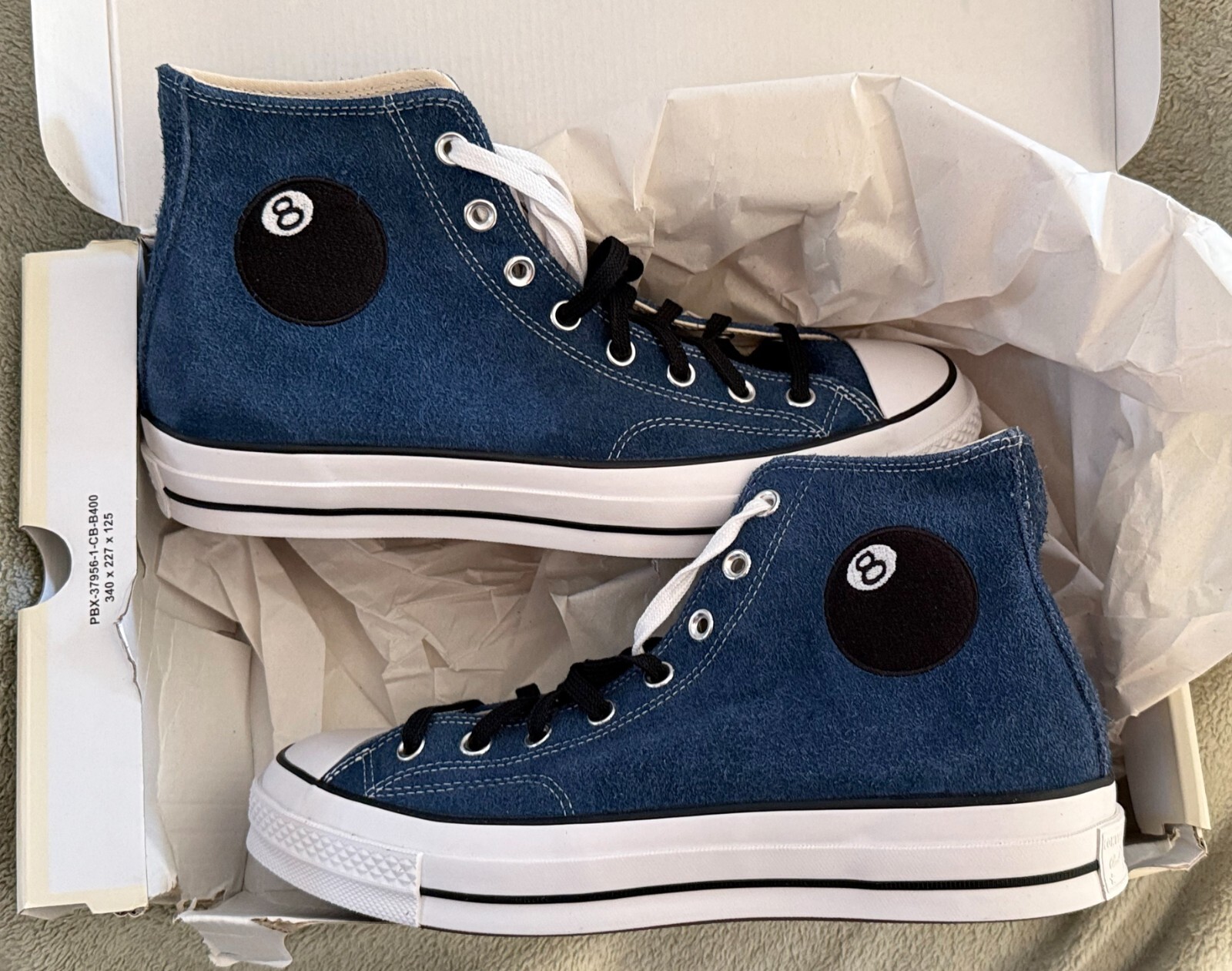 Converse x Stüssy 'Chuck 70 8-Ball' (A03711C) NEW IN BOX