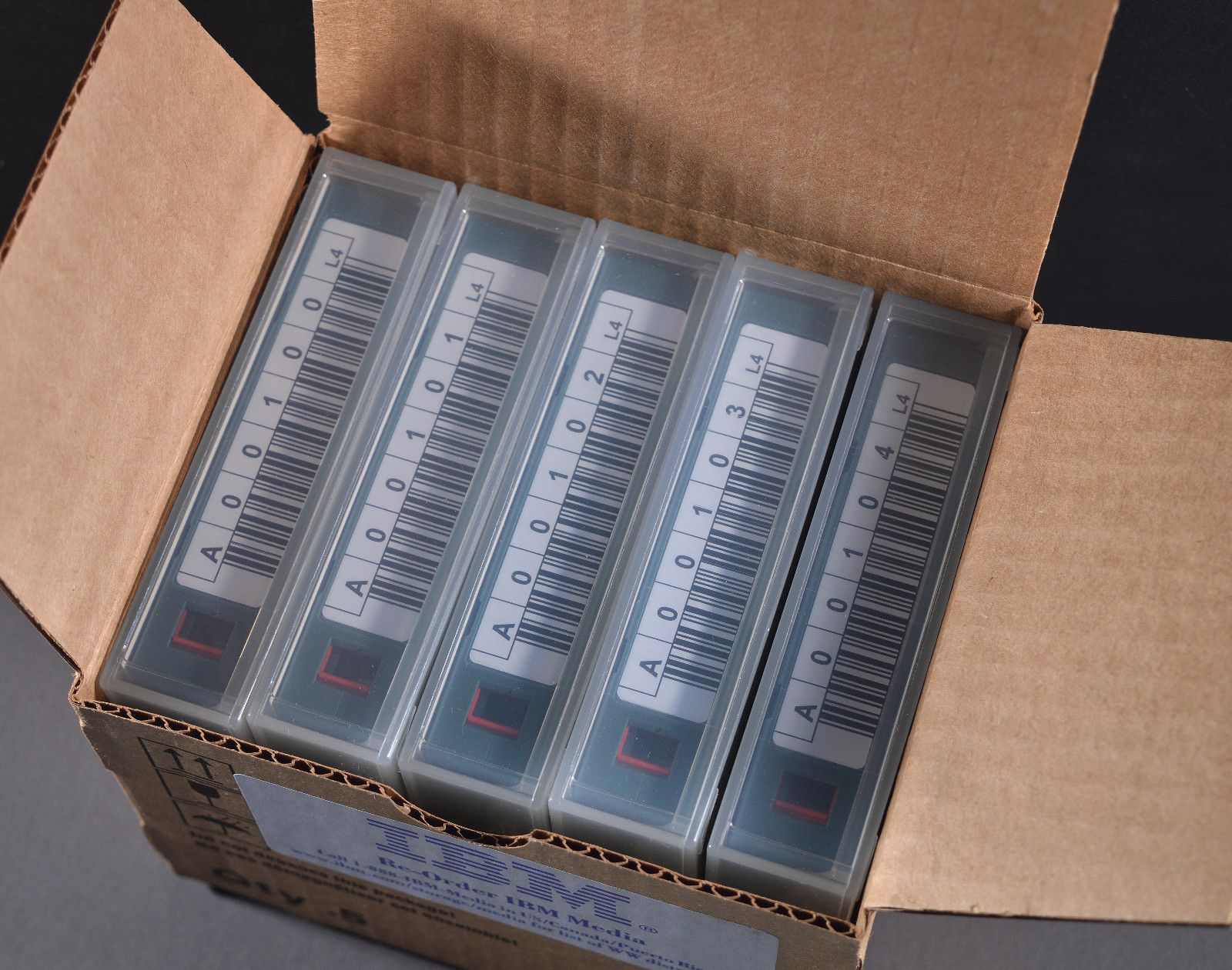 IBM LTO Ultrium-4 800GB - IBM 95P4436 - Box of 5 (New)