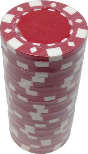 Poker Chips (25) Red FAD 11.5 g Clay Composite | eBay