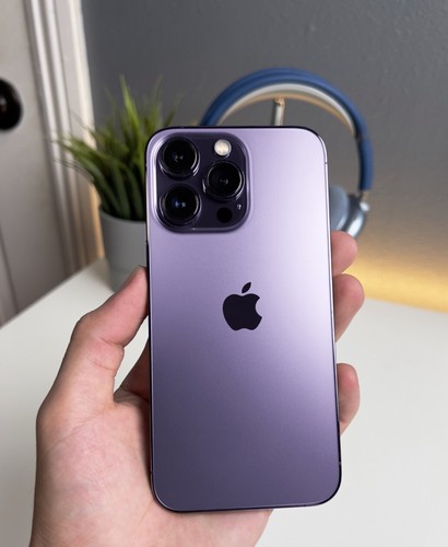 iPhone - 【煽り厳禁】iPhone 14 pro deep purple 128GB Apple iPhone 14 Pro, 128GB, Deep Purple - Unlocked (Renewed