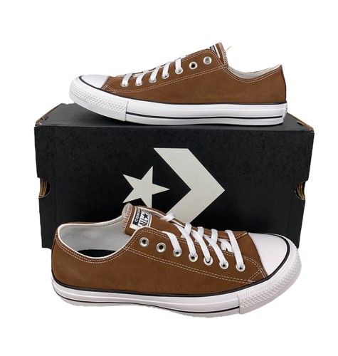 

НОВЫЕ мужские замшевые коричнево-белые туфли Converse Chuck Taylor All Star Ox, размер 11,5, Коричневый, Chuck Taylor