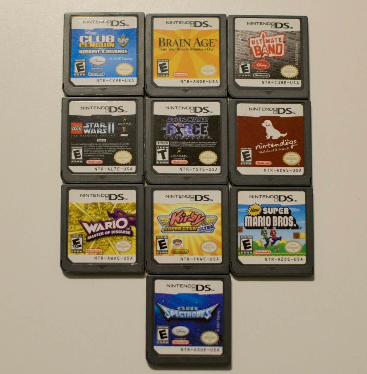 Nintendo DS / DS Lite Games – Pick any Game (Kirby / Super