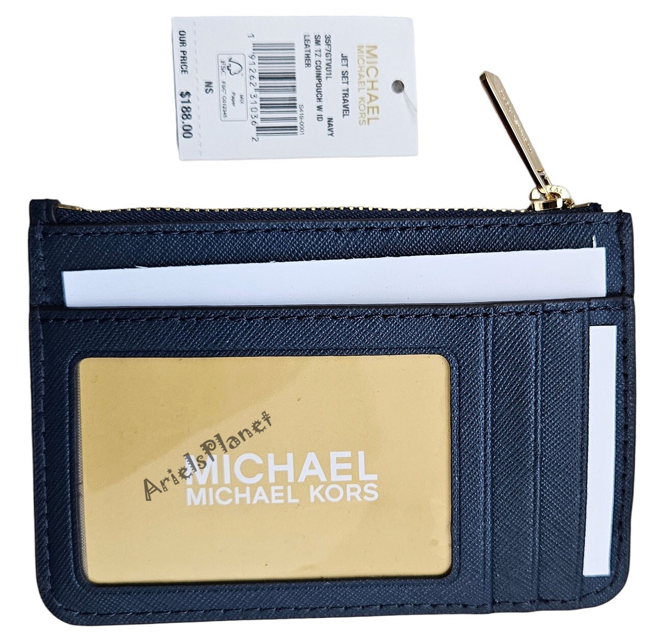 Michael Kors Jet Set Travel Fashion Credit Card Id Holder