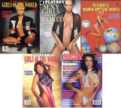 对于出售 Playboy's Girls & Women of the World electronic PDF Magazines + Bonus