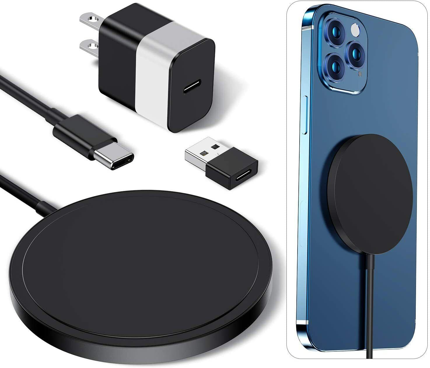 Apple - iPhone12 128GB SIMフリーとMagSafe Charger Apple MagSafe Charger Works With Samsung Phones | Hypebeast