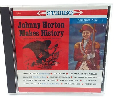 Johnny Horton Makes History by Johnny Horton (CD, Jul-2002, S & P Records)