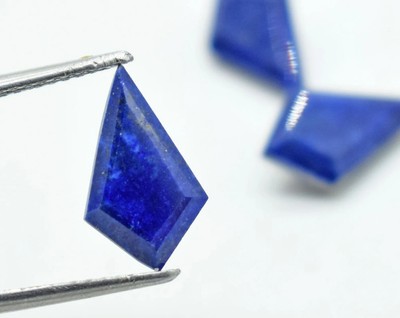 Lapis lazuli Kite Shape Step Cut 7x12mm To 18x25mm Natural Calibrated Gemstone