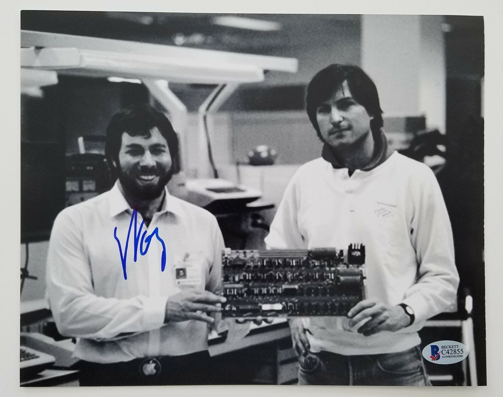 【処分価格】Steve Wozniak氏 直筆サイン Apple-1 computer signed by Steve Wozniak up for auction