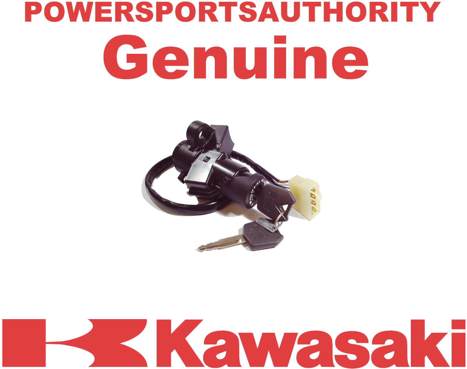 2006-2012 Kawasaki ZX6R ZX10R OEM Ignition Switch & Keys